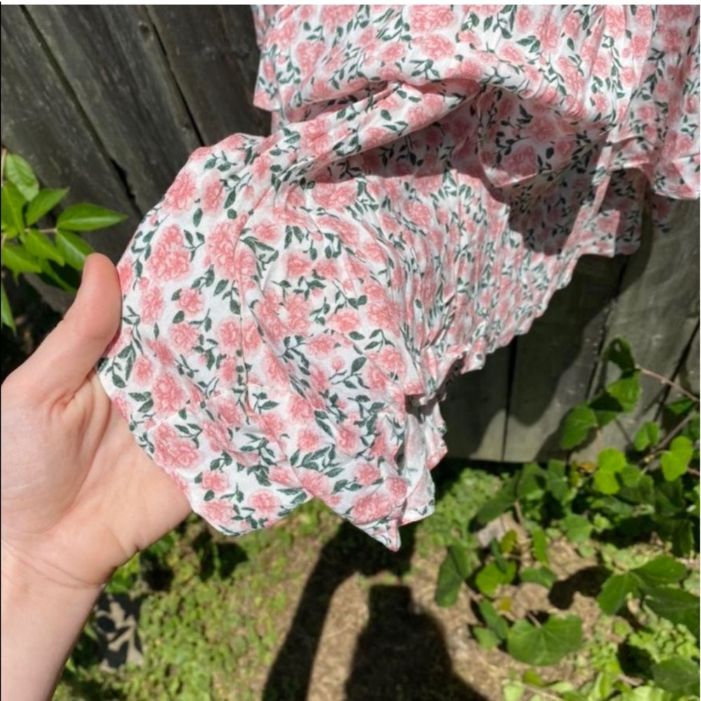 NWT Medium floral cottagecore romper - Picture 2 of 4